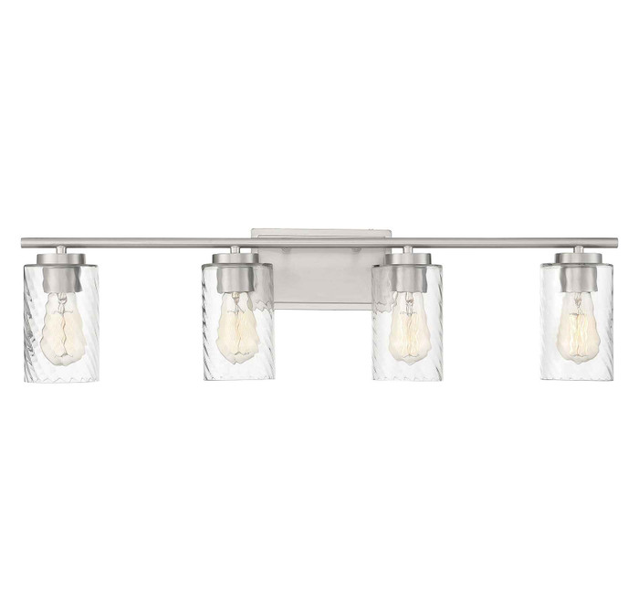 Savoy House Savoy House Meridian 80039MBK 4-Light Bathroom Vanity Light SVH-M80039MBK