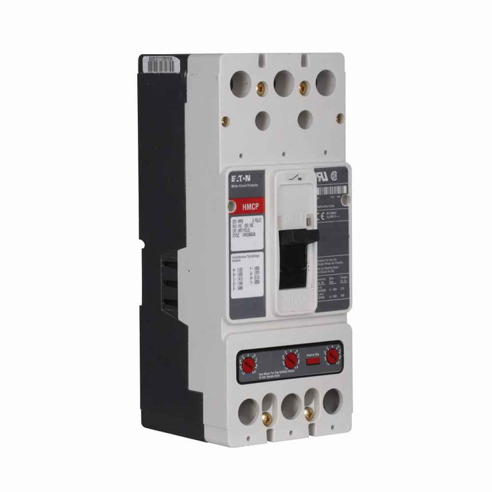 Eaton HMCP250W5S29 molded case circuit breaker accessory shunt trip, Motor circuit protector, 250 A, Three-pole, Frame J-K, 1250-2500 A, 600 V, 250 Vdc, Series C, 416-600 V or 220-250 Vdc right pigtail same side, Line and load