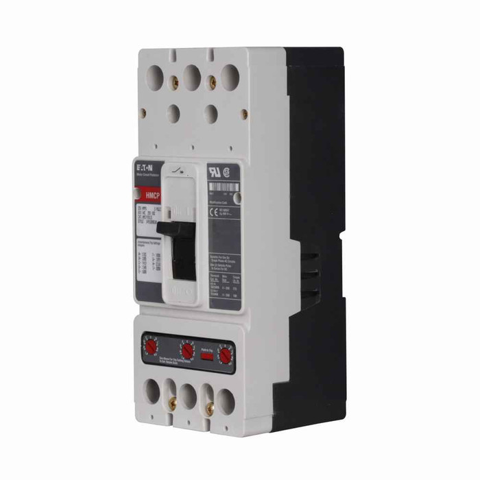 Eaton HMCP250L5WS10 molded case circuit breaker accessory shunt trip, Motor circuit protector, 250 A, Three-pole, Frame J, 1125-2250 A, 600 V, 250 Vdc, Series C, 208-380 V or 110-127 Vdc left pigtail rear, Without