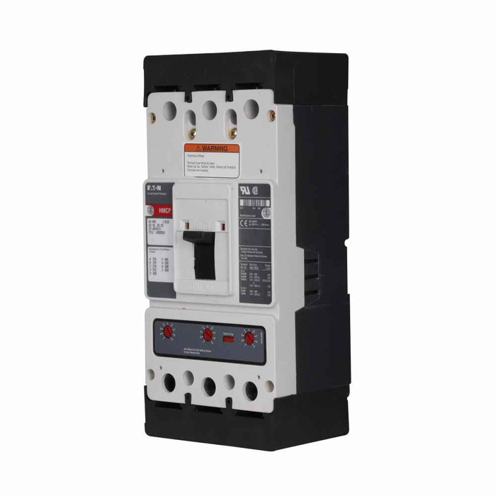 Eaton HMCP400Y5W molded case circuit breaker accessory motor protection, Motor circuit protector, 400 A, Three-pole, Frame J-K, 2250-4500 A, 600 V, 250 Vdc, Series C, Without, Without terminals