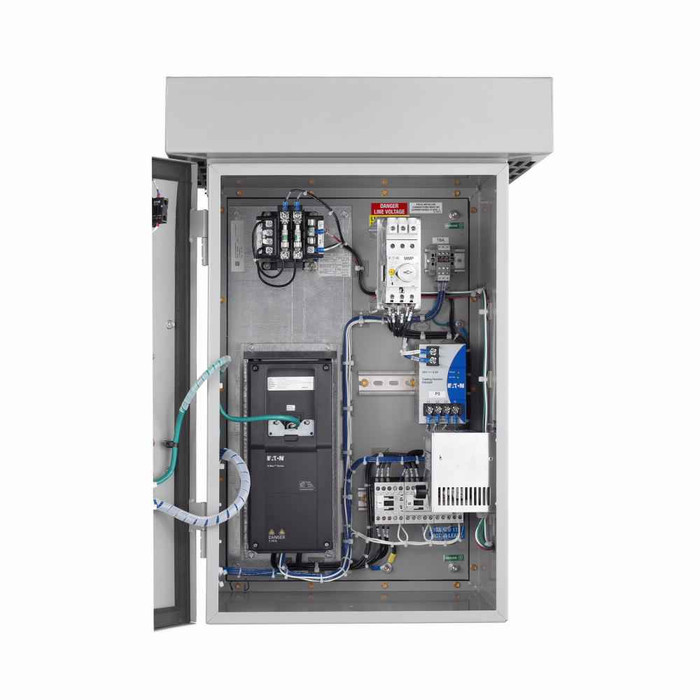 Eaton HMX01652NAIS H-Max Drive, 5 hp, 15.2A, 230V, Box A, NEMA type 3R, Frame size, 5, Software Type A, Options: Isolation switch