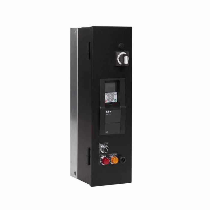 Eaton HMX011A4NA H-Max Drive, 7.5 hp, 11A, 480V, IntelliDisconnect NEMA Type 1, No brake chopper, Software A, Frame size 4