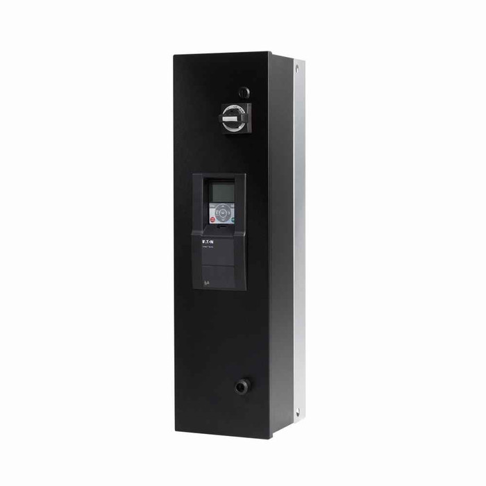 Eaton HMX03141NAP3L4 H-Max Drive, 10 hp, 31A, 208V, IntelliPass NEMA Type 12, No brake chopper, Software A, Options: Fused drive isolation, Pilot lights, Frame size 5