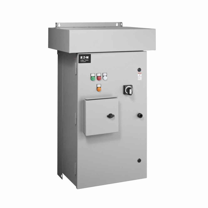 Eaton HMX03454NAISL4 H-Max Drive, 25 hp, 34A, 480V, Box B , NEMA type 3R, Frame size, 6, Software Type A, Options: Isolation switch, Pilot lights