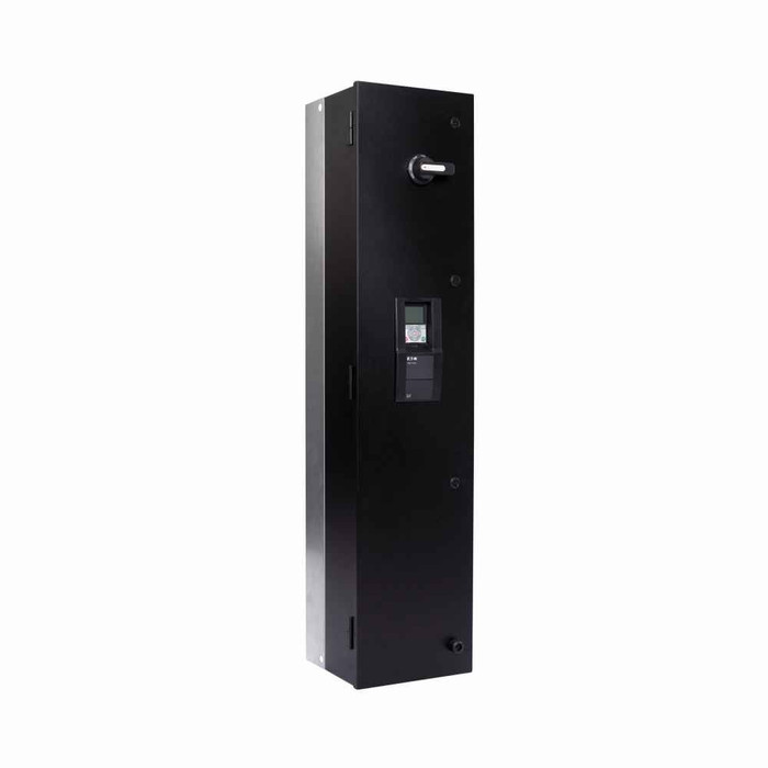 Eaton HMX077A4NAP3L3 H-Max Drive, 60 hp, 77A, 480V, IntelliDisconnect NEMA Type 1, No brake chopper, Software A, Options: Fused drive isolation, Pilot lights, Frame size 7