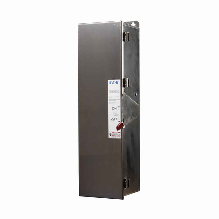 Eaton WKDN400 NEMA 4/4X, 5 circuit breaker enclosure, Stainless steel, Series C, NEMA 4/4X and 5, KD, KDB, HKD, KDC, DK, 125-400 A, Surface