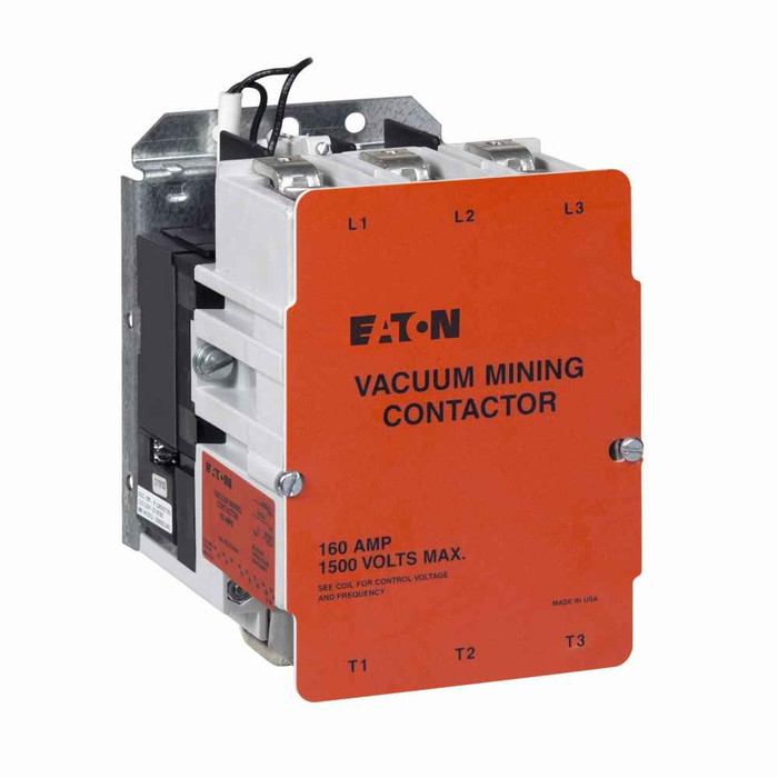 Eaton VM160CJ 160A MINING VACUUM CONTACTOR, 120V COIL