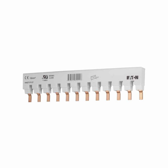 Eaton WMZT1P18TSP Plug-in busbar system, Busbar, 18 terminals, Single-pole