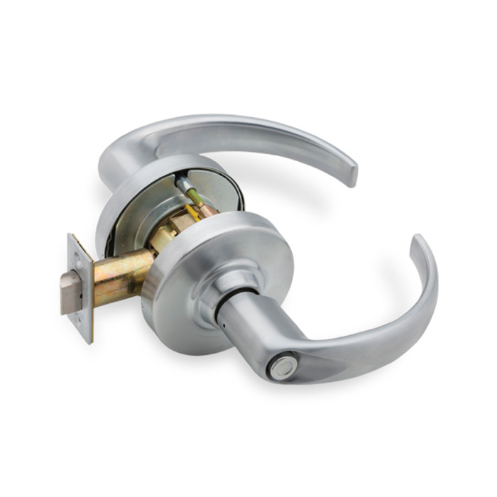 Schlage ND45 with XN12-317 - Time Out Lock - Grade 1 Cylindrical Non-Keyed Lever Lock
