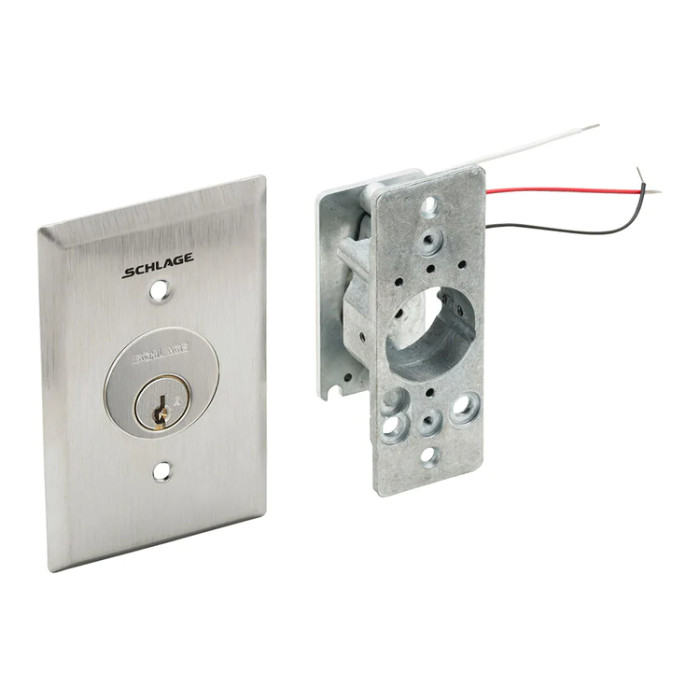 Schlage Electronics 653-04 Keyswitch, SPDT-Clockwise Maintained