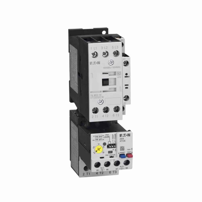 Eaton XTAE032C10T3E002 XT IEC electronic motor starter - Length 5.875 in, Width 3.875 in, Height 8 in