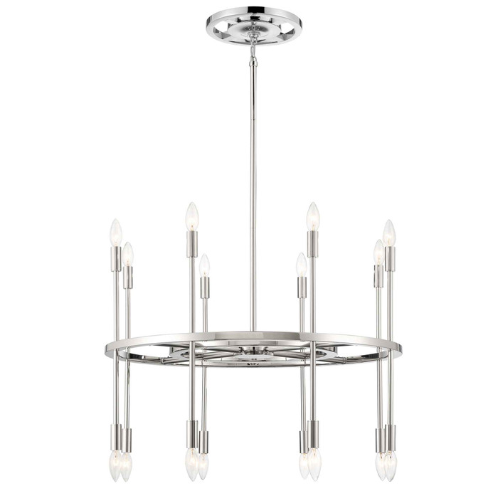 Crystorama Crystorama ARS-B4016 Aries 16 Light Chandelier CRY-ARS-B4016