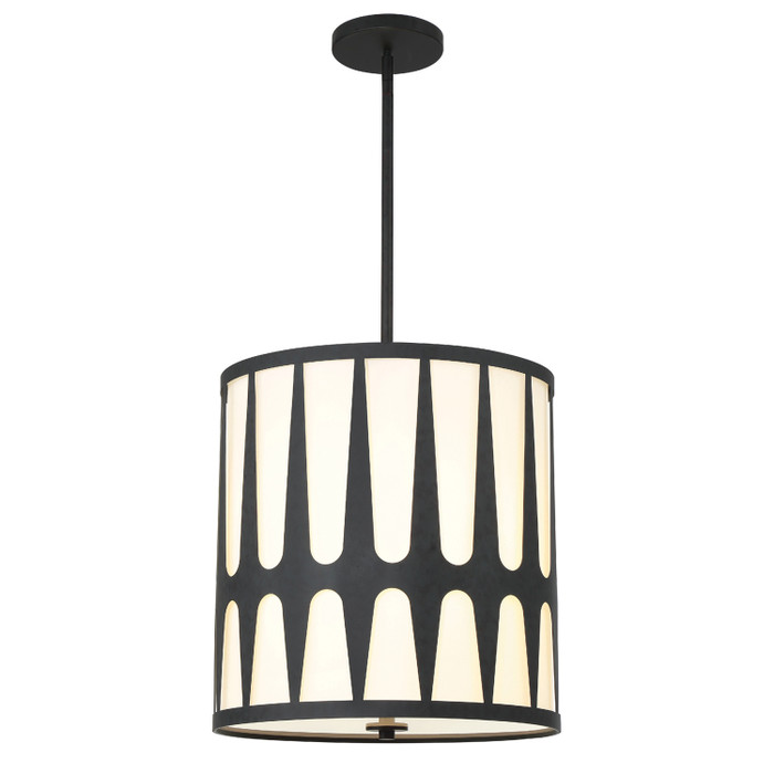 Crystorama ROY-805 Royston 4 Light Mini Chandelier