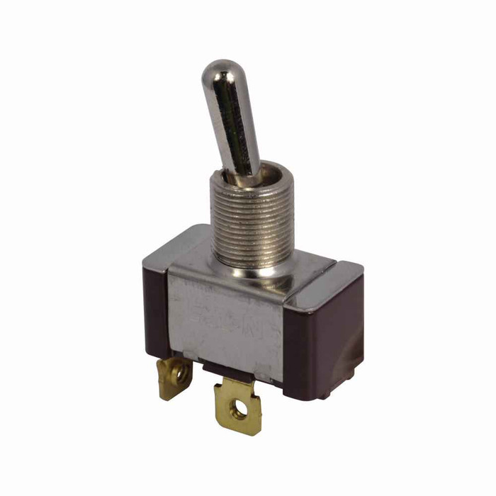 Eaton XTD1F2A2 X Series Toggle Switch, Circuit position: ON-NONE-OFF, Single-pole, Single-throw, 20A at 125 Vac, 10A at 277 Vac, 15A at 28 Vac, 3/4 hp at 125-250 Vac, Screw terminals
