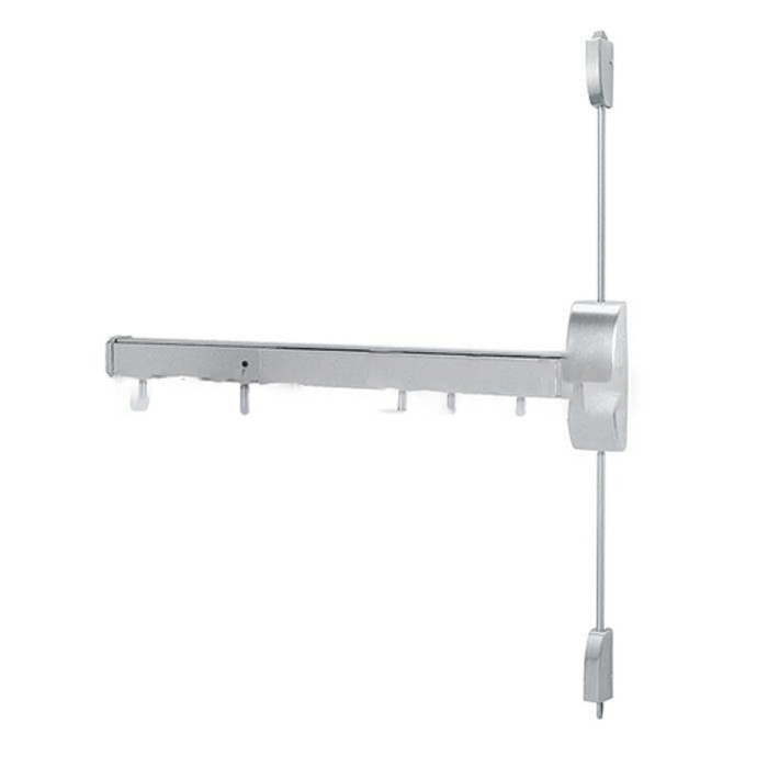 DORMA 9400 Series Grade 1 Surface Vertical Rod Exit Device, Wide Stile Pushpad