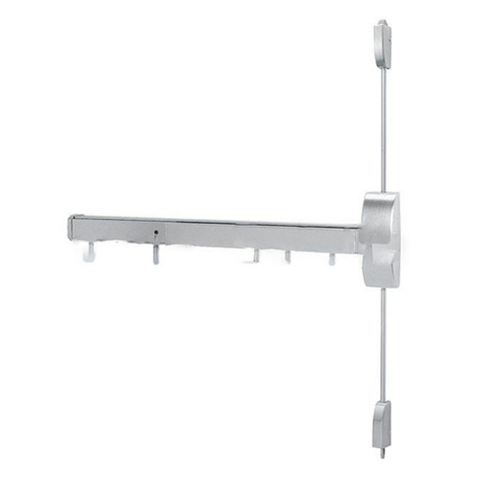 DORMA F9400 Series - Fire Rated Grade 1 Surface Vertical Rod Exit Device, Wide Stile Pushpad