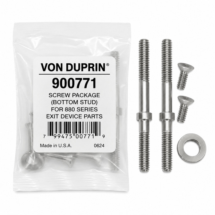 Von Duprin 900771 Screw Package (Bottom Stud) for 880 Series Exit Device Parts