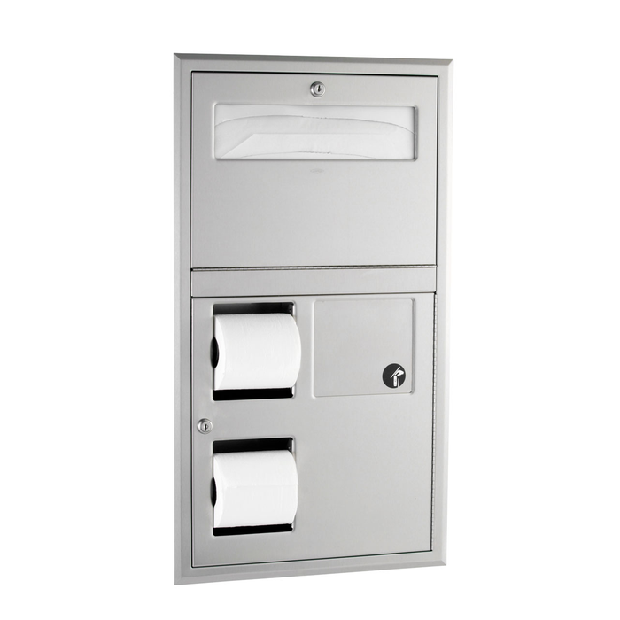 Bobrick B-35745 Seat Cover Dispenser Sanitary Napkin Dis