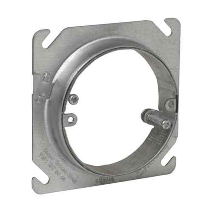 Crouse-Hinds AMR0 Eaton series Adjustable Mud Ring, Steel, 3/4" to 1-1/2" round adjustable, 6.1 cubic inch capacity