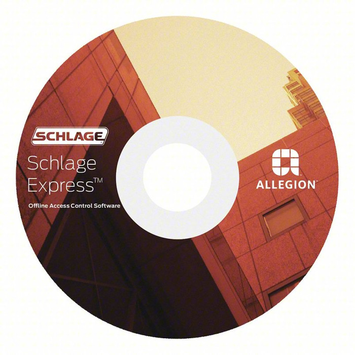 Schlage Electronics SXPR-SFT-1  Express Offline Software Pack, Schlage Security Management Software ,Under 500 Users, up to 100 Locks