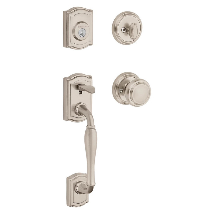 Baldwin Prestige Wesley Single Cylinder Keyed Entry Handleset