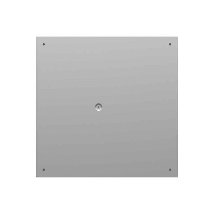 Milbank 18186-SC1-NK-NP 18x6x18 Screw Cover Type 1 UL Listed Steel No Knockouts No Paint Cover With Teardrop Slots Mounting Holes In Back