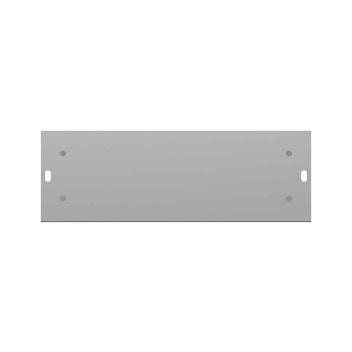 Milbank 4412-GSC1-NK-NP 4X12x4 Screw Cover Wireway Type 1 UL Listed Steel No Knockouts No Paint