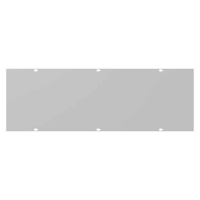 Milbank 12X36GSC1 Wireway Cover Non-UL Listed 12x36 Screw Cover ANSI 61 Gray Steel