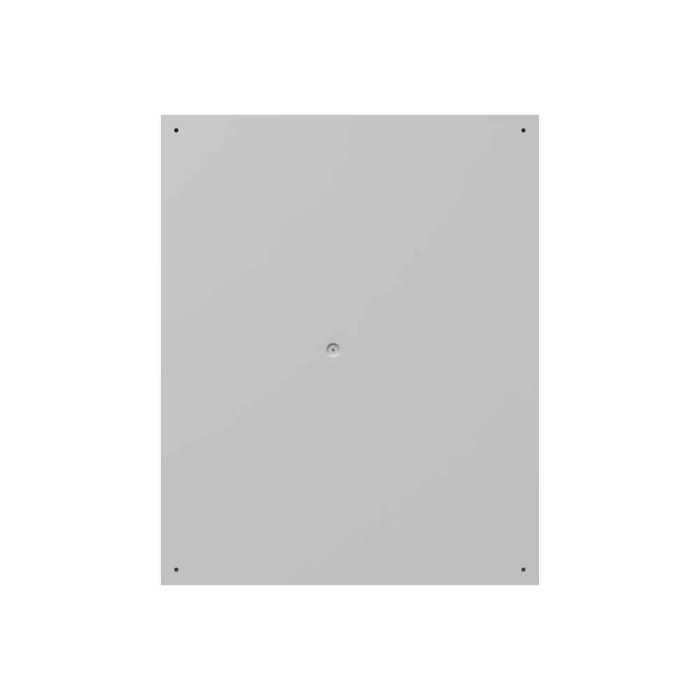 Milbank 243012-SC1-NK 30x12x24 Screw Cover Type 1 UL Listed Steel No Knockouts ANSI 61 Gray Cover With Teardrop Slots Mounting Holes In Back