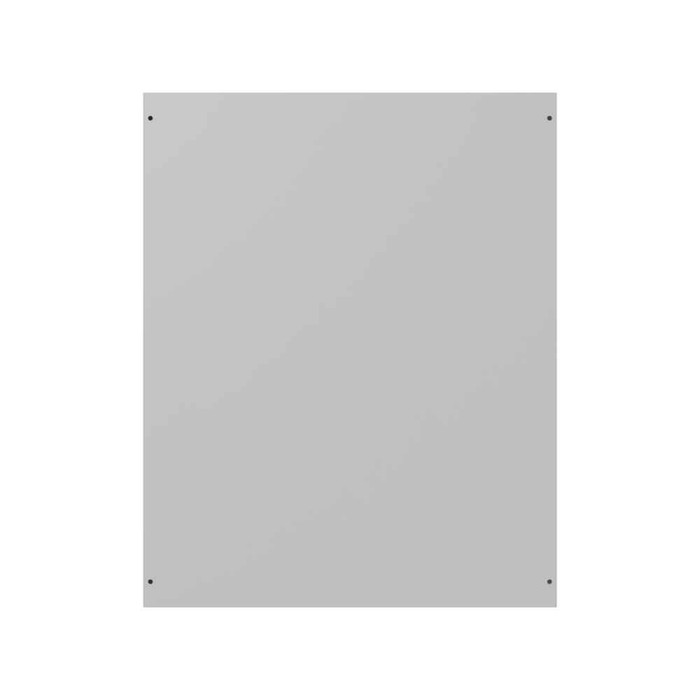 Milbank 24306-LC1 30x6x24 Hinge Cover Type 1 UL Listed Steel No Knockouts ANSI 61 Gray Continuous Hinge Slotted Quarter Turn Latch