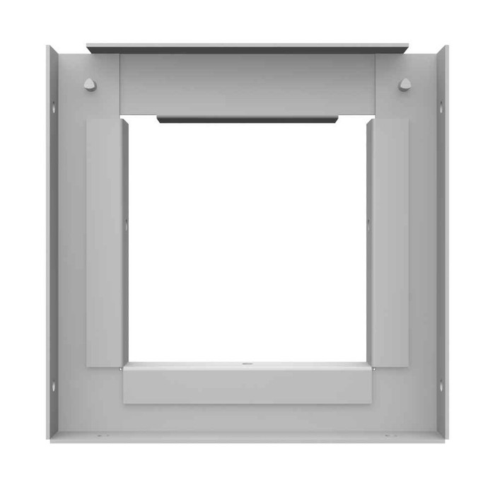 Milbank 4466GR 6x1.38x6 Wireway Reducer Type 1 UL Listed ANSI 61 Gray Steel