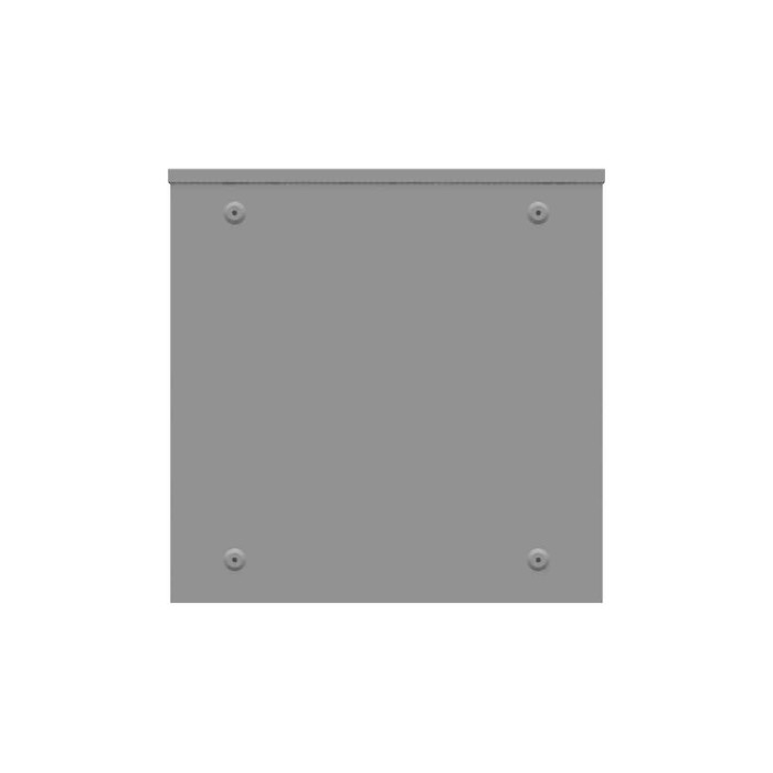 Milbank 303012-CT3RA-WB 30x12x30 Hinge Cover Type 3R UL Listed Aluminum No Knockouts No Paint Wood Back Board Installed Double Doors Padlocking 3 Point Handle On Right Continuous Hinge