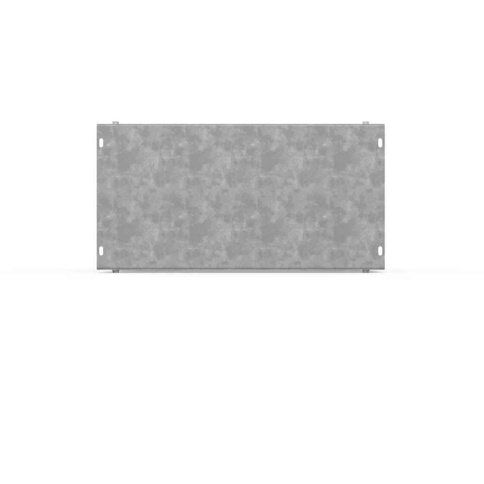 Milbank 88GT-NP Wireway Tee Type 1 8x8 Screw Cover No Paint Steel
