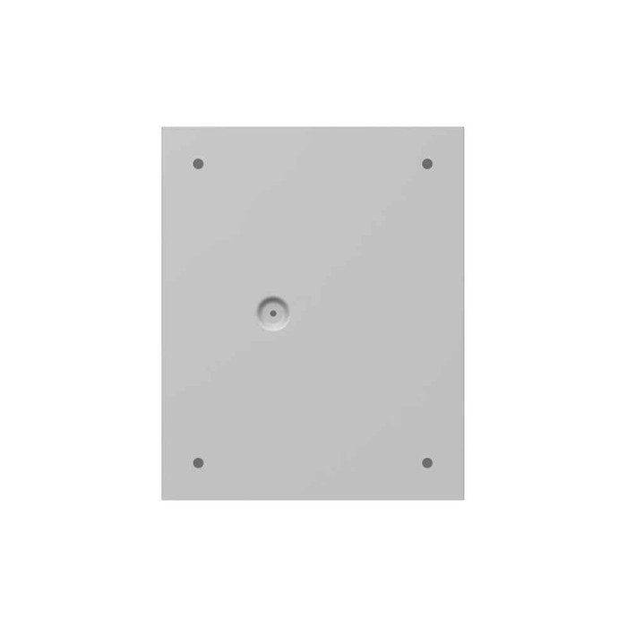 Milbank 8106-SC1-NK 10x6x8 Screw Cover Type 1 UL Listed Steel No Knockouts ANSI 61 Gray Cover With Teardrop Slots Mounting Holes In Back
