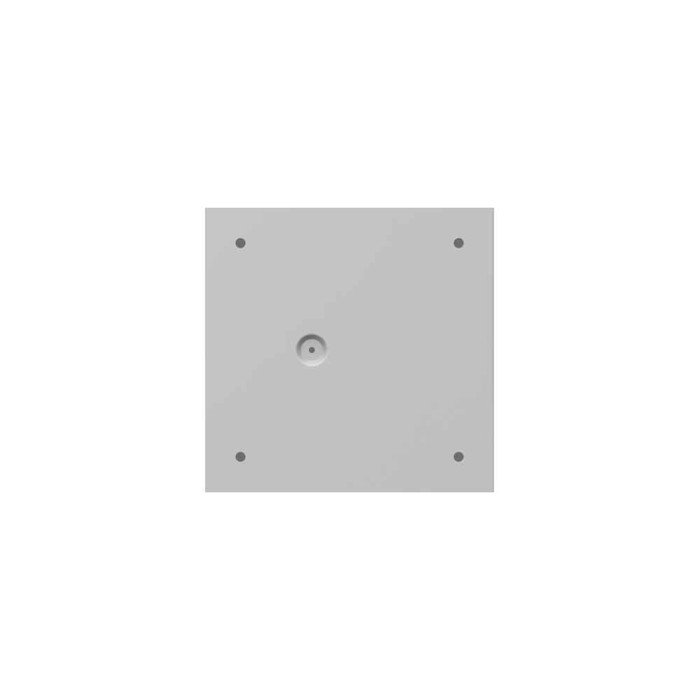 Milbank 886-HC1 8x6x8 Hinge Cover Type 1 UL Listed Steel Knockouts ANSI 61 Gray Flush Pull Ring Formed Hinges Mounting Holes In Back