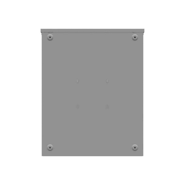 Milbank CT243011-SC 24x30x11 Painted Steel Single Front Lift Off Screw Cover Hasp Rack Provision