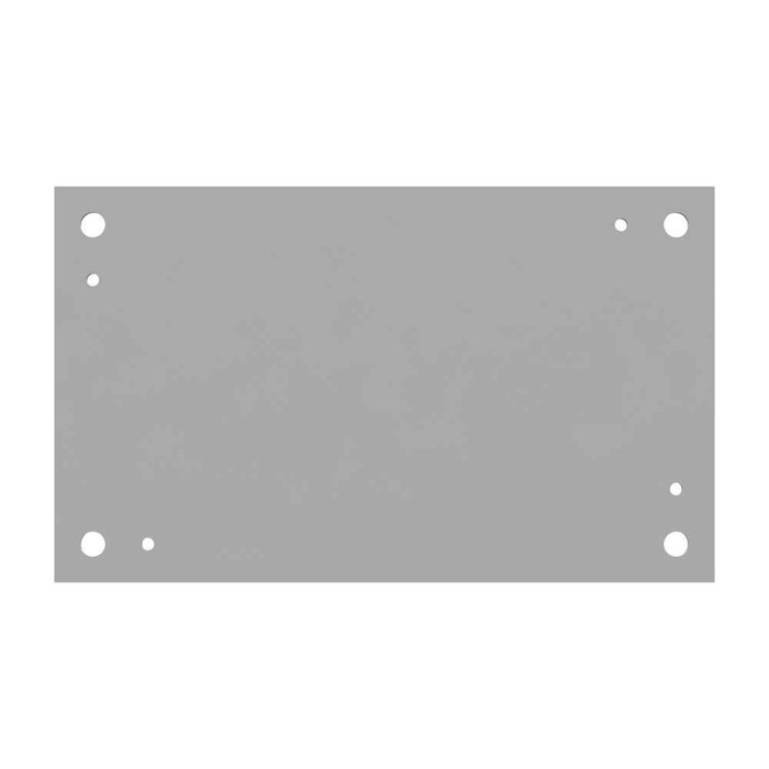 Milbank A-18P12 Back Panel Non UL Listed 18x12 Hinge Cover White Steel