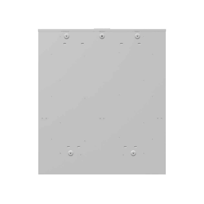 Milbank U2866-X 4 Terminal Ringless Large Closing Plate 6 Position 6-200 Ampere Main Breaker Provision