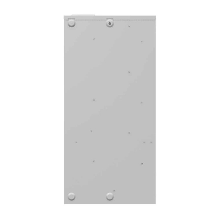 Milbank U2853-X-HSP 4 Terminal Ringless Large Closing Plate 3 Position 3-125 Ampere Main Breaker Provision Stainless Steel Hasp