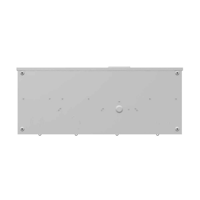 Milbank U1253-X-QG-KK-K3 4 Terminal Ringless Large Closing Plate Quadplex Ground Horn Bypass 3 Position Single Connector 4-600kcmil