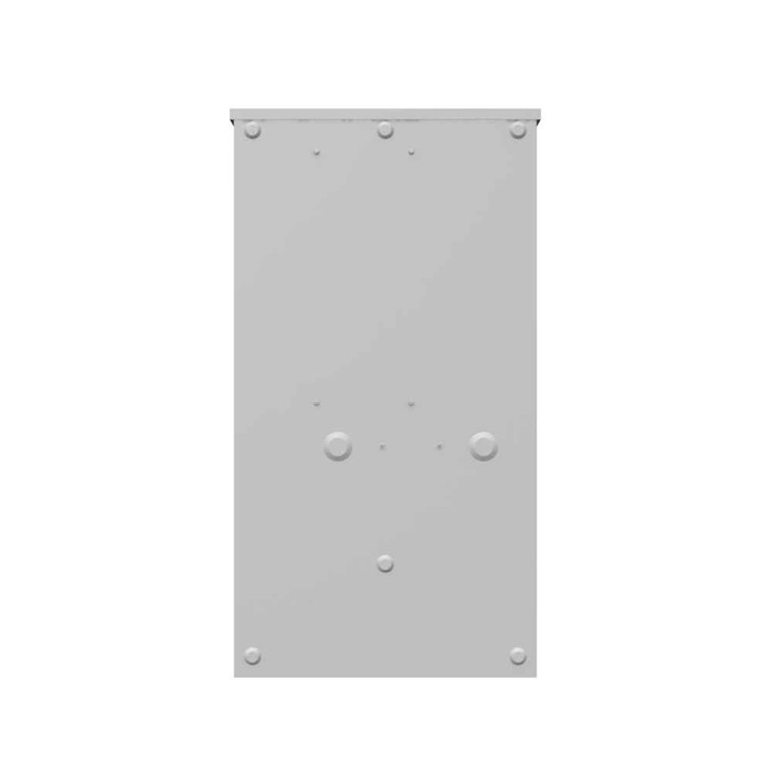 Milbank U2124-O-HSP 4 Terminal Ringless Plain Top Lever Bypass Stainless Steel Hasp