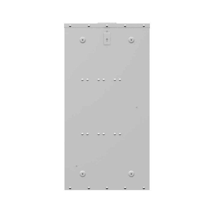 Milbank U4523-X-Z11-LI 13 Terminal Ringless Large Closing Plate Test Switch Prewired 21in-41in-10in Painted Steel Single Front Lift Off Cover Hasp Configuration Z11 Long Island Lighting Company