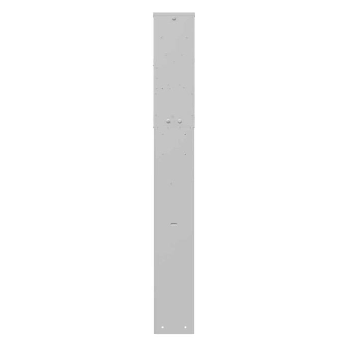 Milbank U5300-O-552GR 4 Terminal Ring Type Plain Top 1450 1450 520GR Single Pedestal Direct Bury
