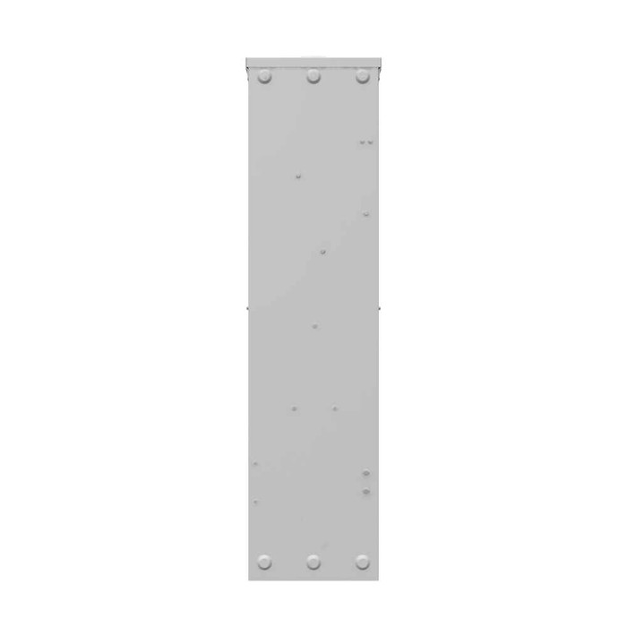 Milbank U4422-RL-200 4 Terminal Ringless Small Hub Open 1-200 Ampere Main Breaker 4 Branch Circuit