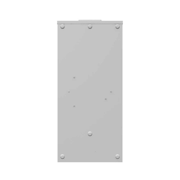 Milbank U4363-X-HSP 4 Terminal Ringless Large Hub Open Lever Bypass Stainless Steel Hasp