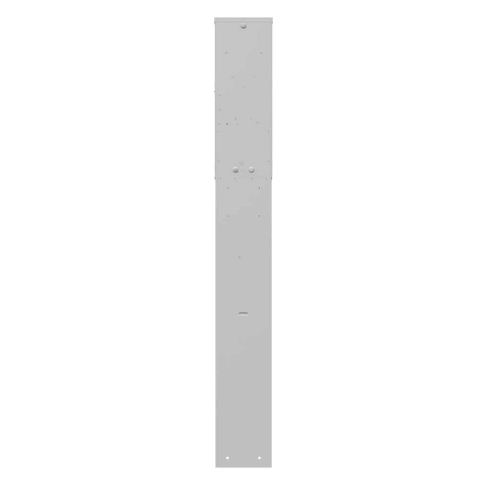 Milbank U5300-O-75GB 4 Terminal Ring Type Plain Top 1450 TT30 520GB Single Pedestal Direct Bury