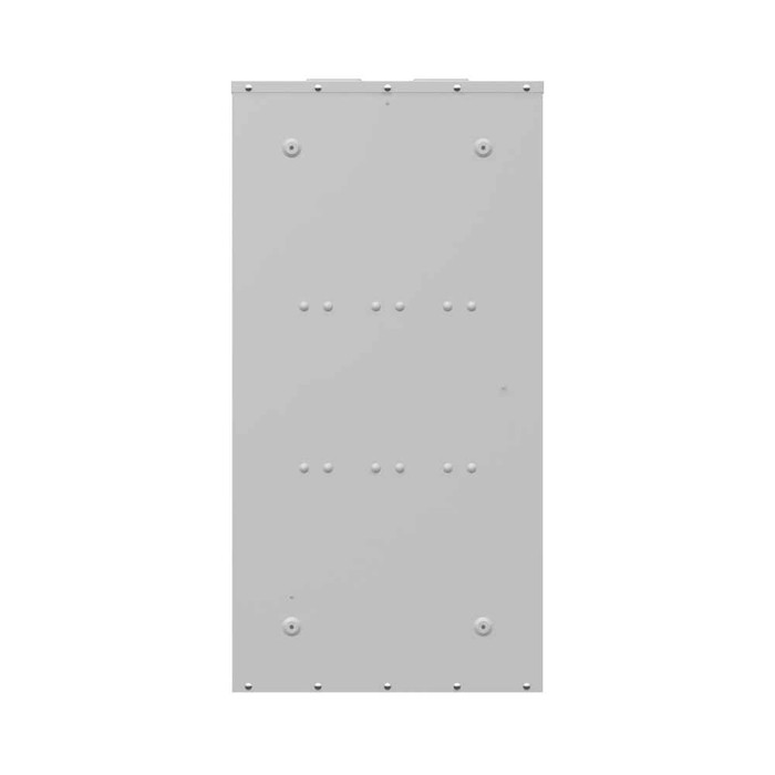 Milbank U4163-XT-11-LI 13 Terminal Ringless 2 Large Closing Plates Test Switch Prewired 26in-51in-10in Painted Steel Single Front Lift Off Screw Cover Long Island Lighting Company