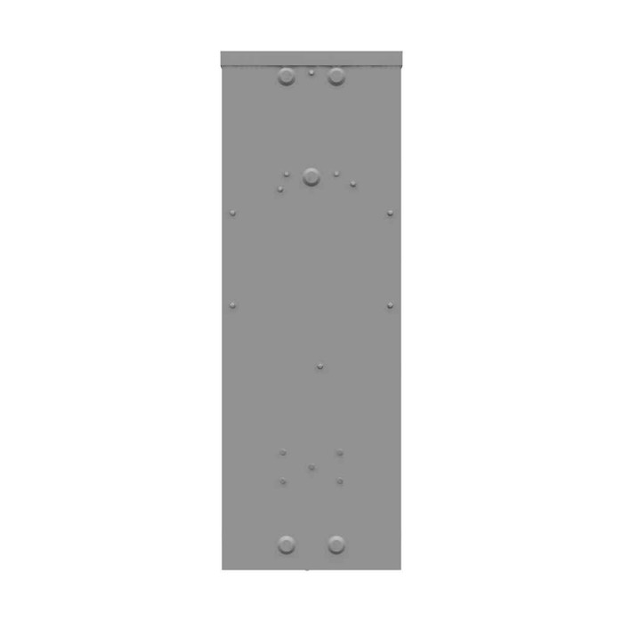 Milbank U4908-O-100MB-11GR 4 Terminal Ringless Plain Top 1-100 Ampere Main Breaker 520GR 520GR Surface Mount