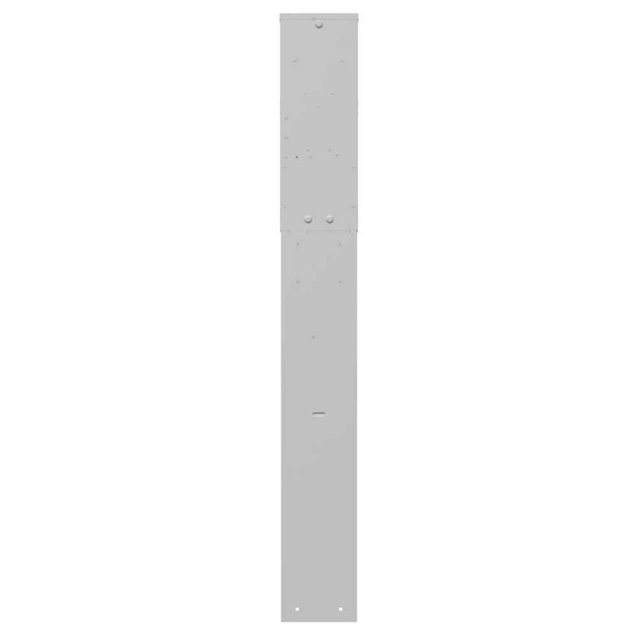 Milbank U5301-O-75 4 Terminal Ringless Plain Top 1450 TT30 520GR Single Pedestal Direct Bury