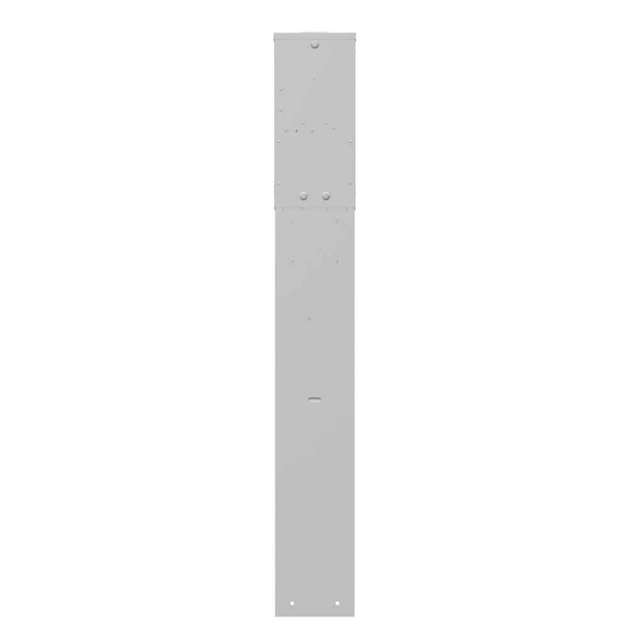 Milbank U5200-XL-332 Unmetered Small Closing Plate 520GR TT30 TT30 Single Pedestal Direct Bury Pedestal